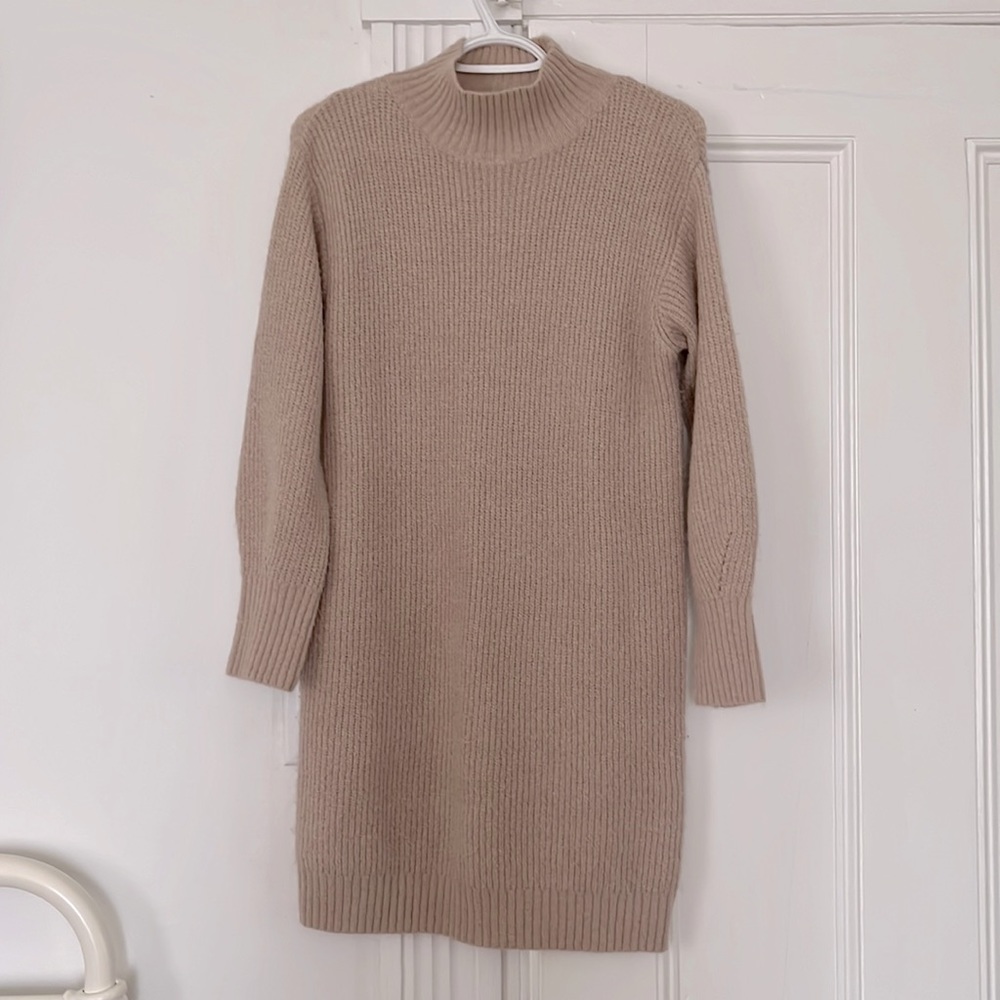 Soft Turtleneck Dress